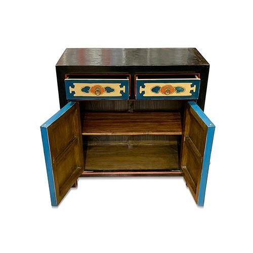 1980s Asian 1980s' Mongolian Cabinet For Sale - Image 5 of 7