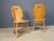 Rustic and very sturdy solid oak dining chairs. These hand crafted chairs are very well made and will last for many many...