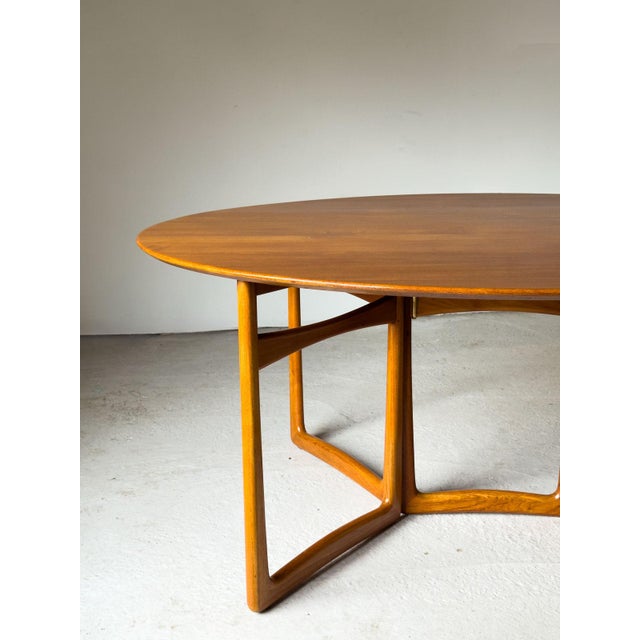 Teak Gateleg Dining Table by Peter Hvidt & Orla Mølgaard-Nielsen for France & Son., Denmark, 1960s For Sale - Image 10 of 18