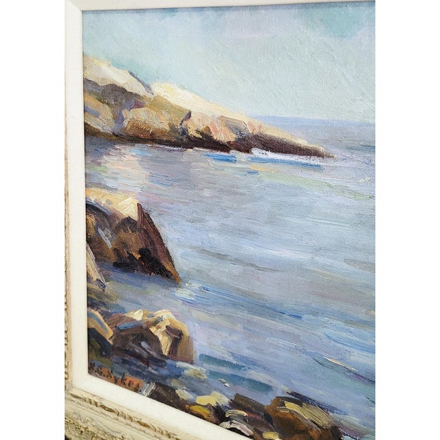 Impressionist FIne Art Oil Painting by s.d. Gilchrist Sykes, c.1944 For Sale - Image 3 of 9