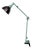 Green Industrial Workshop Desk Lamp by Curt Fischer for Midgard, 1950s For Sale