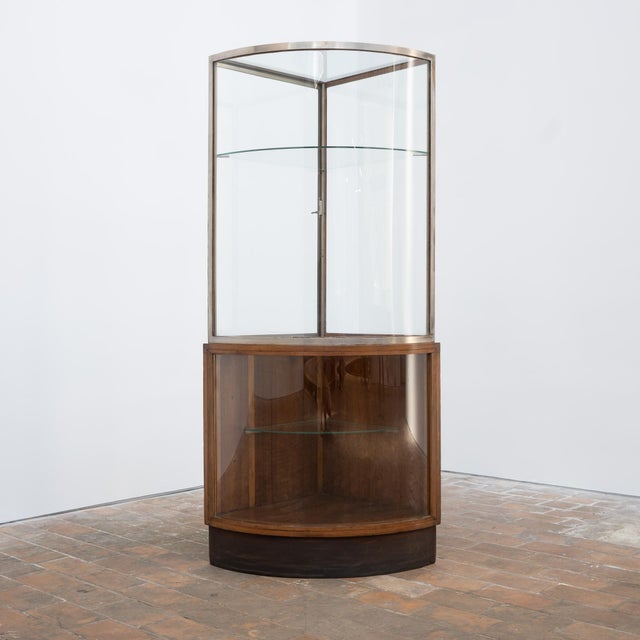 Art Deco Corner Display Cabinet, 1930 For Sale - Image 11 of 12