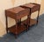 Mid 20th Century Pair of Henkel Harris Cherry Nightstands For Sale - Image 9 of 12