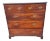 Antique George III Mahogany 5 Drawer Chest of Drawers. For Sale