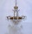 Vintage Brass Empire Style Chandelier For Sale - Image 11 of 11