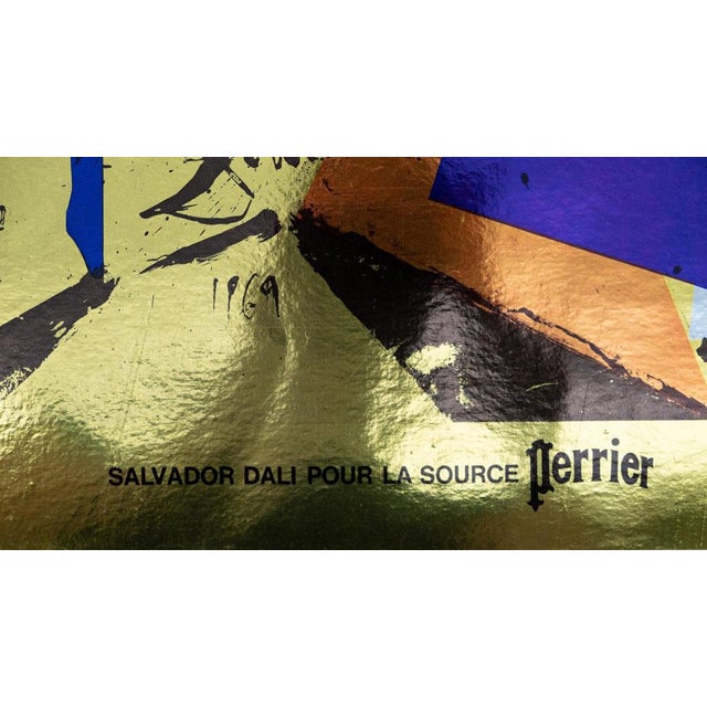 La Source Perrier Poster after Salvador Dali For Sale - Image 6 of 8