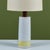 Cream 1950s Gordon and Jane Martz Large Scale Two-Tone Ceramic Table Lamp For Sale - Image 8 of 13