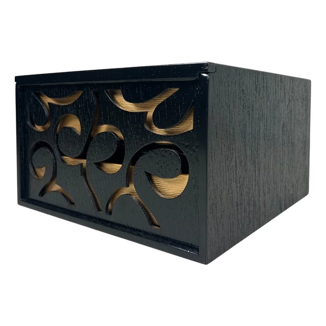 Vintage Japanese Storage Box, 1980s For Sale