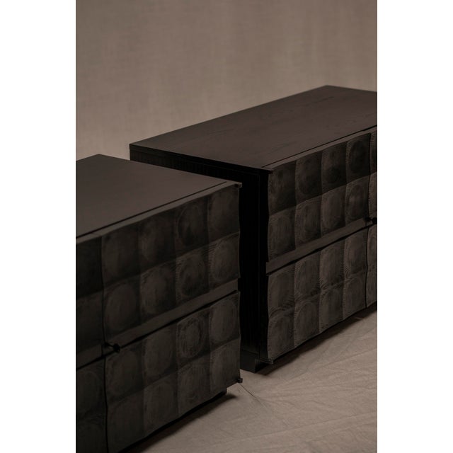 Black Vintage Brutalist Sideboards by J. Batenburg, 1970s, Set of 2 For Sale - Image 8 of 18
