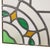 Art Deco Floral Stained Glass Window, Set of 2 For Sale - Image 9 of 16