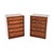 Vintage Danish Bedside Tables by Henning Korch for Silkeborg, 1960s, Set of 2 For Sale - Image 11 of 11