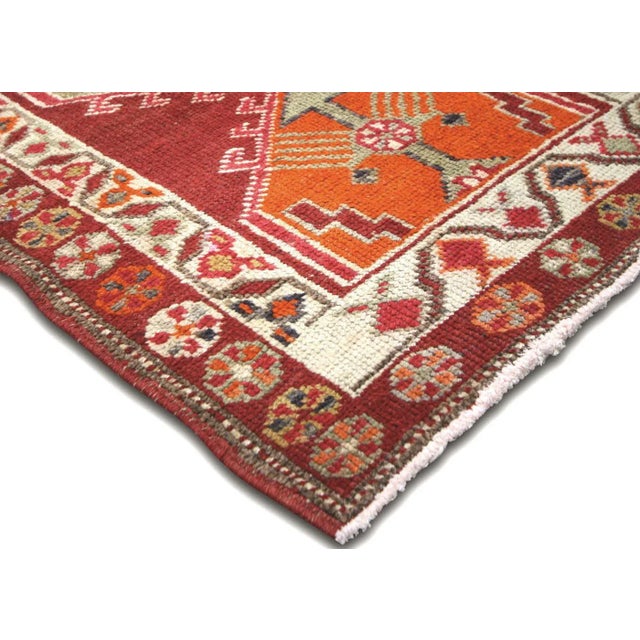Illustration 1960s Turkish Oushak Runner For Sale - Image 3 of 7