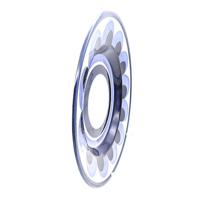 1970s Vintage Arabia of Finland "Paju" 14" Round Serving Platter For Sale - Image 5 of 12