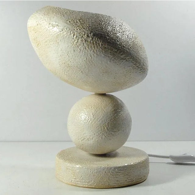 Brutalist Pottery Light Sculpture by Joanna Wysocka, 2000s For Sale - Image 6 of 11