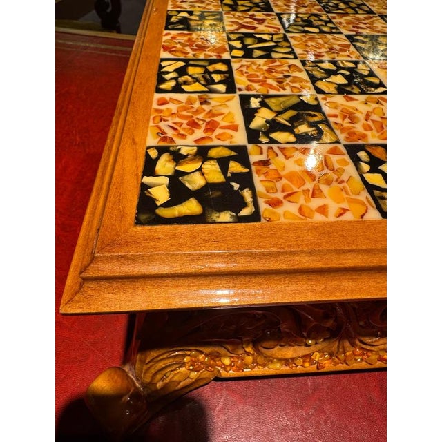 Amber and Bakelite Chess Set, 1900s, Set of 33 For Sale - Image 4 of 16