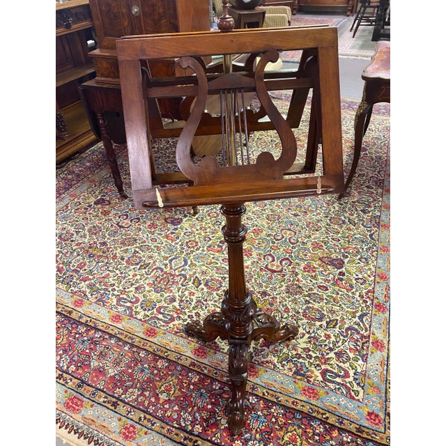 English 19th Mid 19th Century Duet Music Stand For Sale - Image 4 of 6