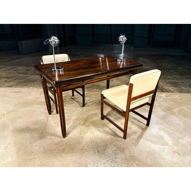 Rectangular Table in Rosewood, Jorge Jabour, 1960s For Sale - Image 9 of 12
