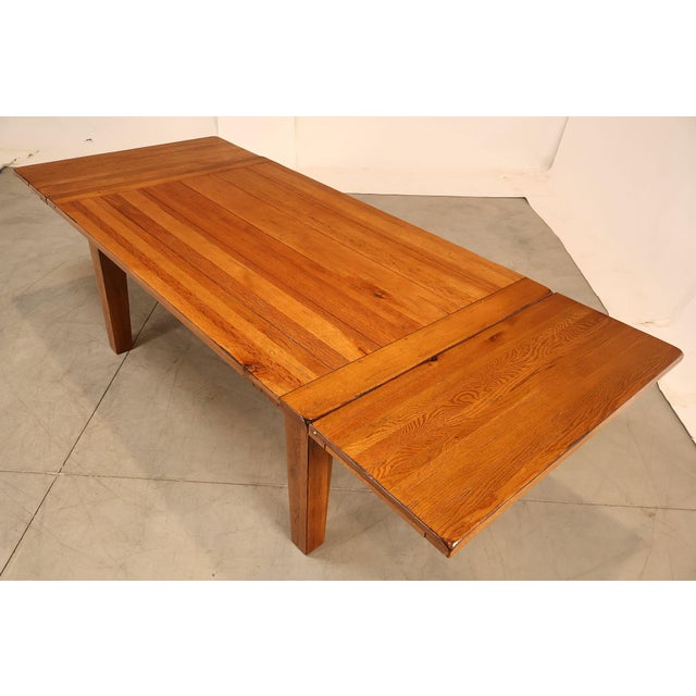 Broyhill Broyhill Attic Heirlooms Farmhouse Extending Dining Table For Sale - Image 4 of 18