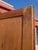 Brown Vintage Mexican Solid Wood Armoire With Handcrafted Iron Hardware For Sale - Image 8 of 17
