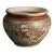 Antique Japanese Satsuma Pottery Floor Urn, Exterior Scene With Figures, C1920 For Sale