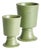 Kelcy Footed Cachepots, Set Of 2 For Sale