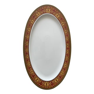 Medusa Fish Plate by Versace for Rosenthal, 1990s For Sale