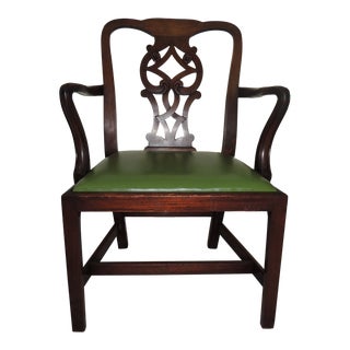 1980s Baker Pretzel Back Chair For Sale