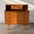A sculptural Swedish teak chatol secretary desk by Egon Ostergaard, dating to the 1960s. Designed as a compact combination...