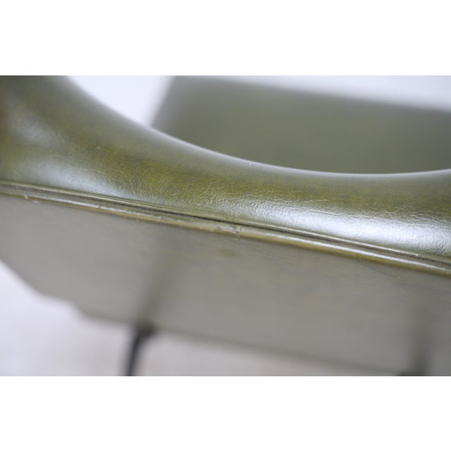 1950s Set of Tubular Armchairs in Imitation Leather, 1950 For Sale - Image 5 of 18