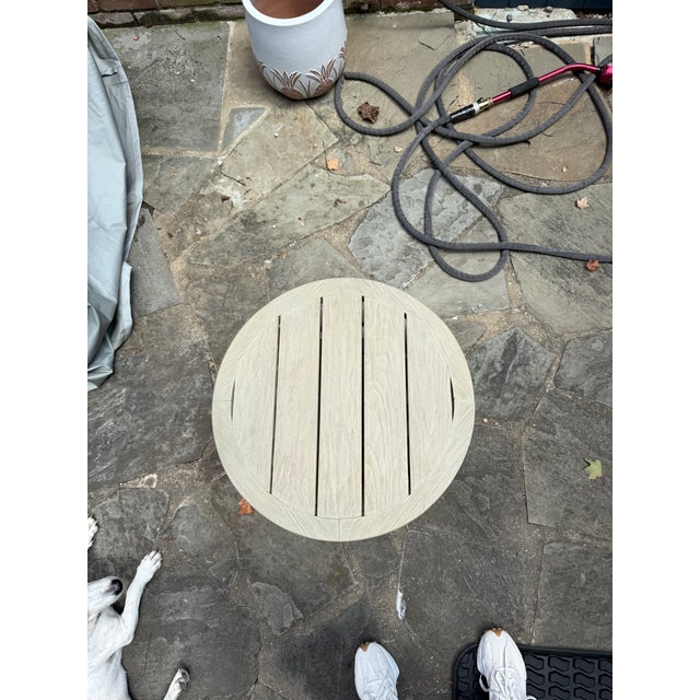 Modern Janus Et Cie Arbor Round Side Table For Sale - Image 3 of 4