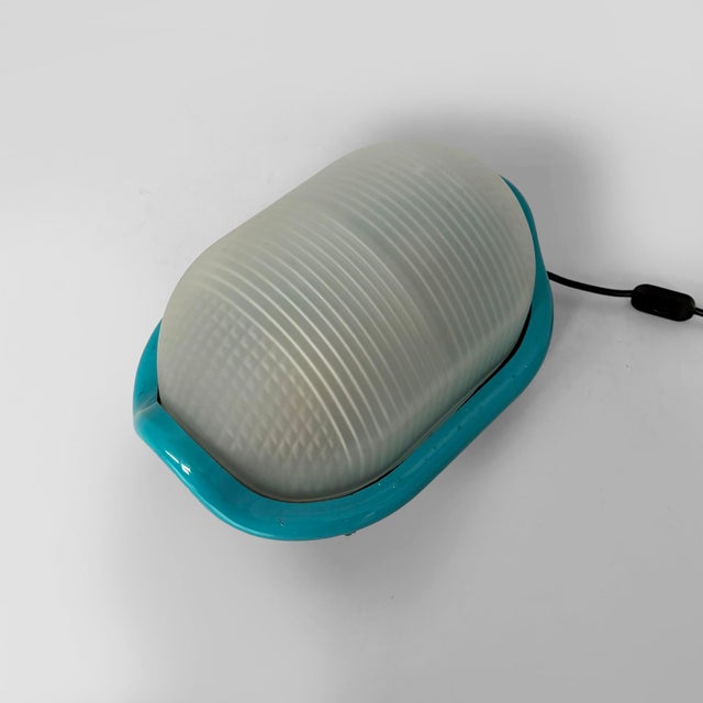 Italian modern wall lamp Noce by Achille Castiglioni for Flos, 1970s Wall and table lamp model Noce, with a dome-shaped...