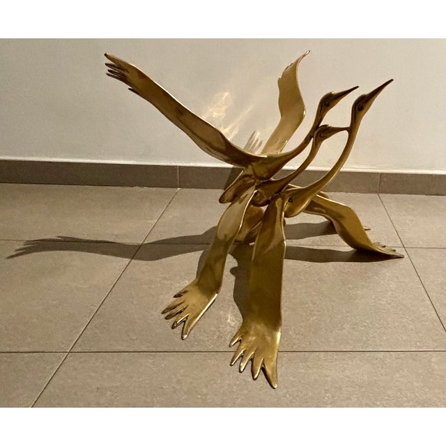 1960s Flying Cranes Sculptures by Willy Daro, Set of 2 For Sale - Image 5 of 18