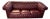 English Chesterfield Sofa in Burgundy Leather, 1980 For Sale