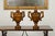 Wood Pair of Midcentury English Carved Walnut Lidded Urns with Large Handles For Sale - Image 7 of 11