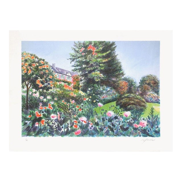 1990 Rolf Rafflewski Giverny - La Maison De Claude Monet Signed ...