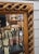 Wood Italian Continental Style Braided Solid Walnut Frame Wall Mirror For Sale - Image 7 of 12