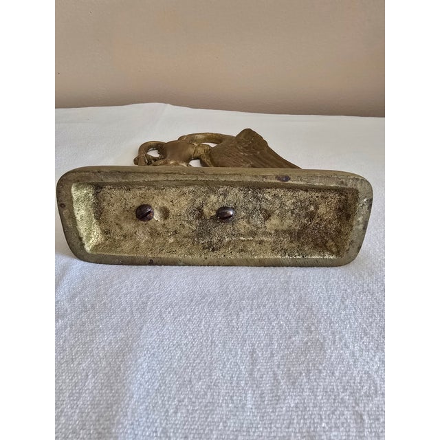 Antique 19th Century Brass Ho-Ho Bird Doorstop For Sale - Image 12 of 12