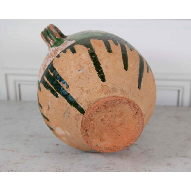 French 19th Century Green-Glaze Confit Pot For Sale - Image 4 of 10