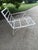 1960s Vintage Wrought Iron Side Lounge Patio Chair For Sale - Image 5 of 7