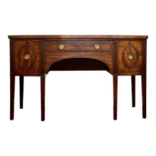 English Mahogany Buffet Sideboard Circa 1900 For Sale