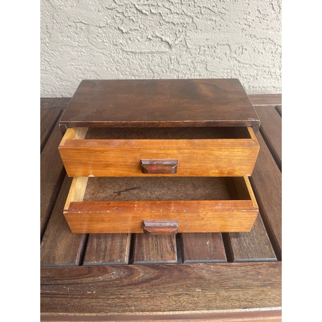 Traditional Japanese haribako (針箱) sewing boxes are compact, handcrafted wooden cabinets historically used to store...