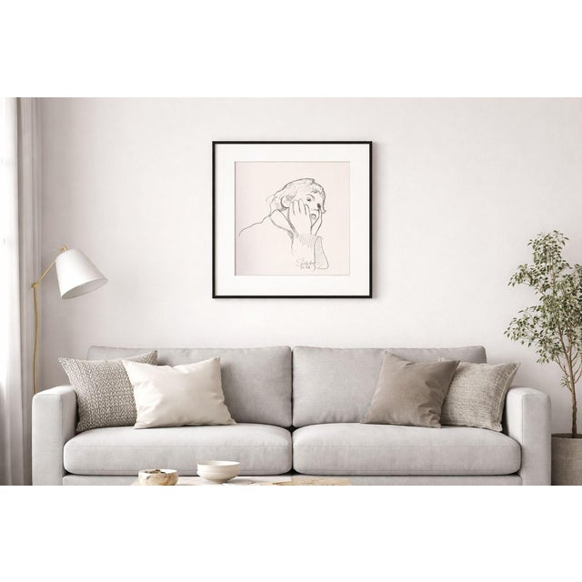 Contemporary Thoughtful - Limited Edition Print For Sale - Image 3 of 6