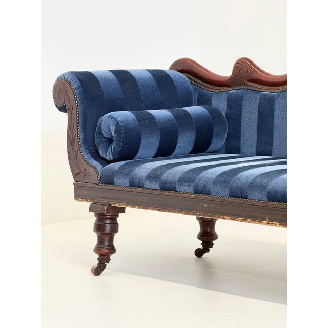 Antique Victorian Chaise Longue For Sale - Image 15 of 17