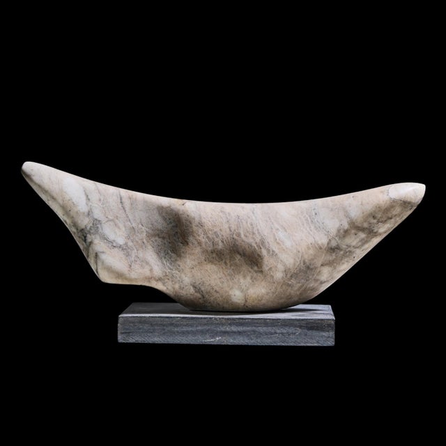 Mid Century Abstract Carved Stone Sculpture For Sale In Chicago - Image 6 of 9