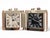 A refined dual-time desk and travel clock produced by Cartier as part of the Tank Française line. Ingeniously constructed...