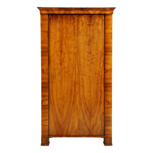 Small Biedermeier Wardrobe, 1830s For Sale