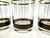 Culver Ltd. 1960s Mid-Century Modern Culver Black and Gold Lowball Glasses With Coordinating Ice Bucket – Set of 5 For Sale - Image 4 of 10