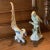 Mid-Century Modern Porcelain Birds, Set of 2 For Sale - Image 3 of 12
