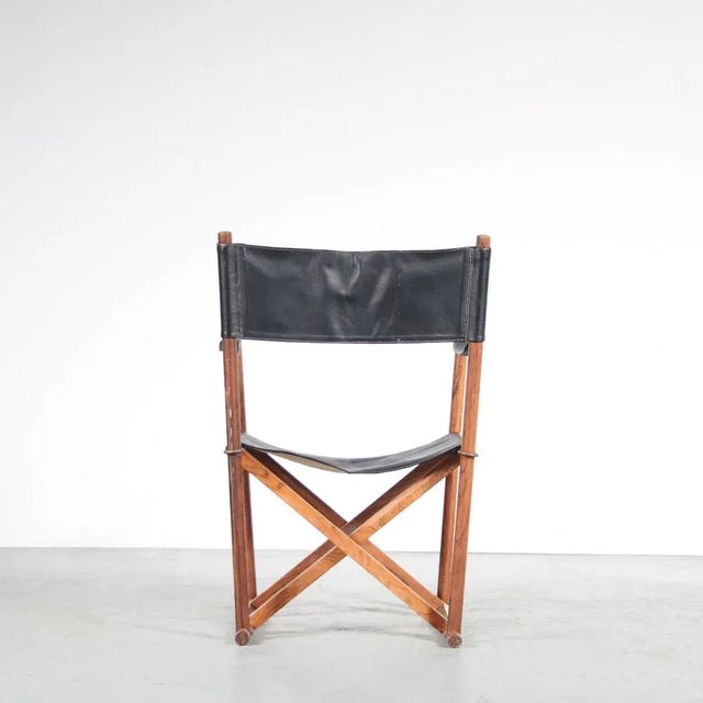 Mogens Koch MK16 Safari Chair by Mogens Koch, Denmark, 1930s For Sale - Image 4 of 10