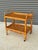1970s C. 1970s Mid Century Modern Italian Franco Albini Style Rolling Bamboo Bar Cart For Sale - Image 5 of 11